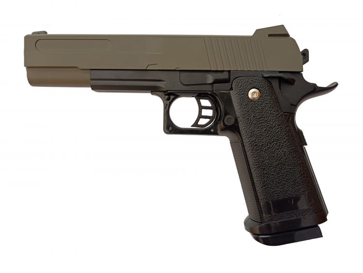 Купить Пластиковий пістолет  VIGOR V306-brown метал на obuv-plus.com.ua