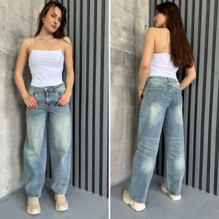 Купить Джинсы i8denim Women TB146 l.blue на obuv-plus.com.ua