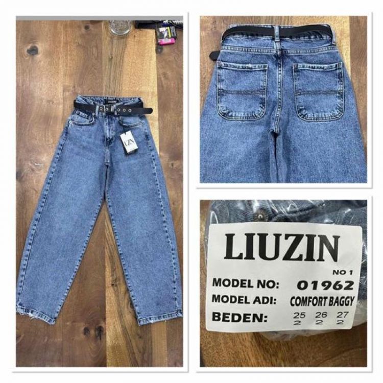 Купить Джинсы Maxim Jeans 01962-1 l.blue на obuv-plus.com.ua