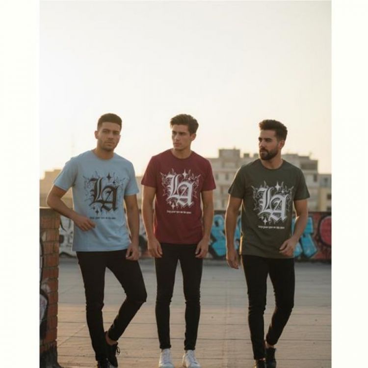 Купить Футболка Style M.Clothes SM94 l.blue на obuv-plus.com.ua