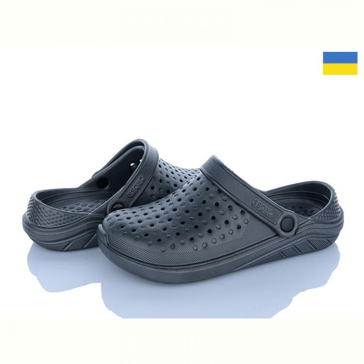 Купить Кроксы Cross Cross 025 сірий на obuv-plus.com.ua