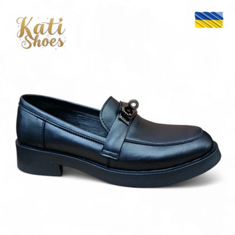 Купить Туфли DvaShoes VK-03 черн на obuv-plus.com.ua