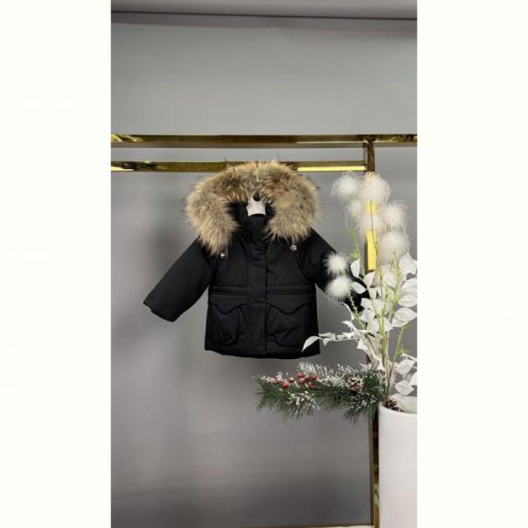 Купить Куртка Delfinka 9609 black на obuv-plus.com.ua