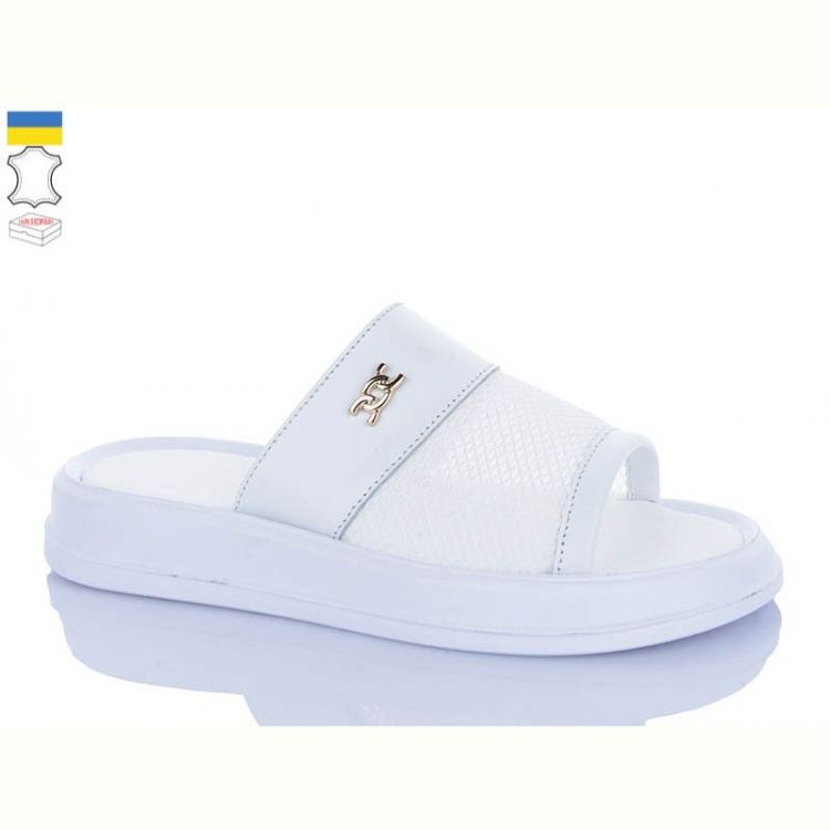 Купить Шлепанцы Sali 230 білий біл-п. на obuv-plus.com.ua