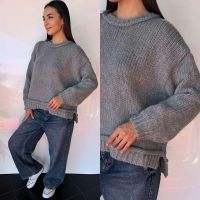 Купить Свитер i8denim Women TB95 grey на obuv-plus.com.ua