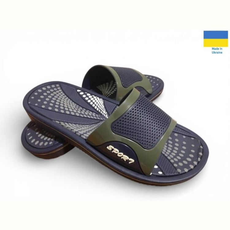 Купить Шлепанцы Roksol M2 чорний на obuv-plus.com.ua