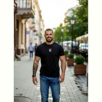 Купить Футболка Mary Brand 513 black на obuv-plus.com.ua