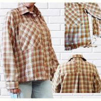 Купить Рубашка H&S 536 brown на obuv-plus.com.ua