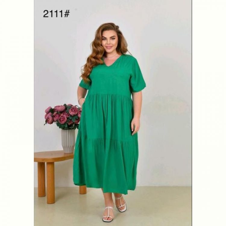 Купить Платье Romeo life 2111 green на obuv-plus.com.ua