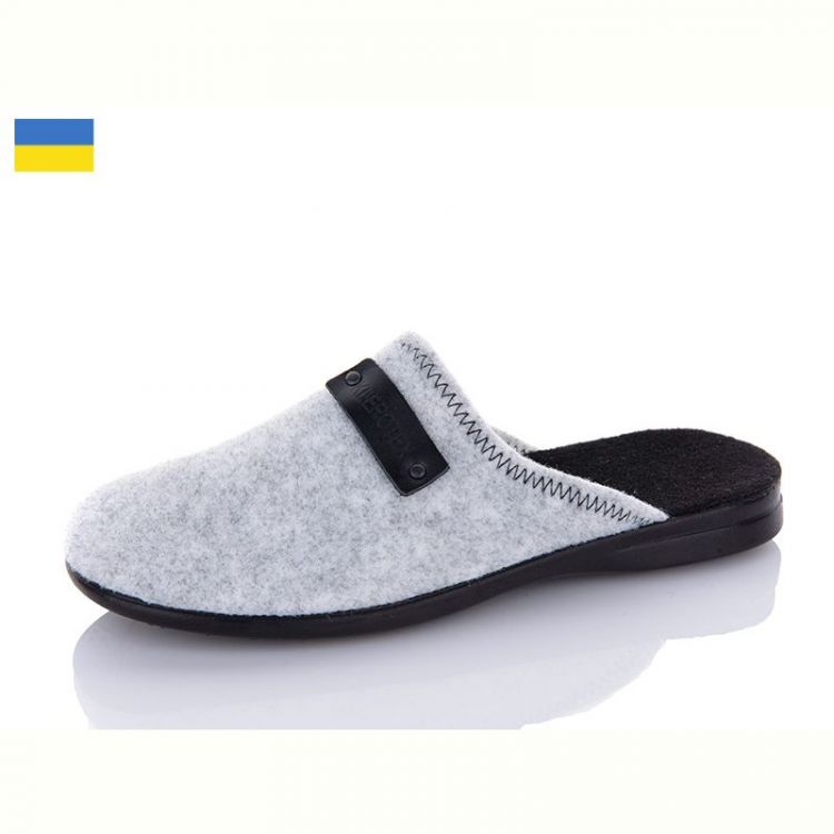 Купить Тапочки Klerotex 271 сірий на obuv-plus.com.ua