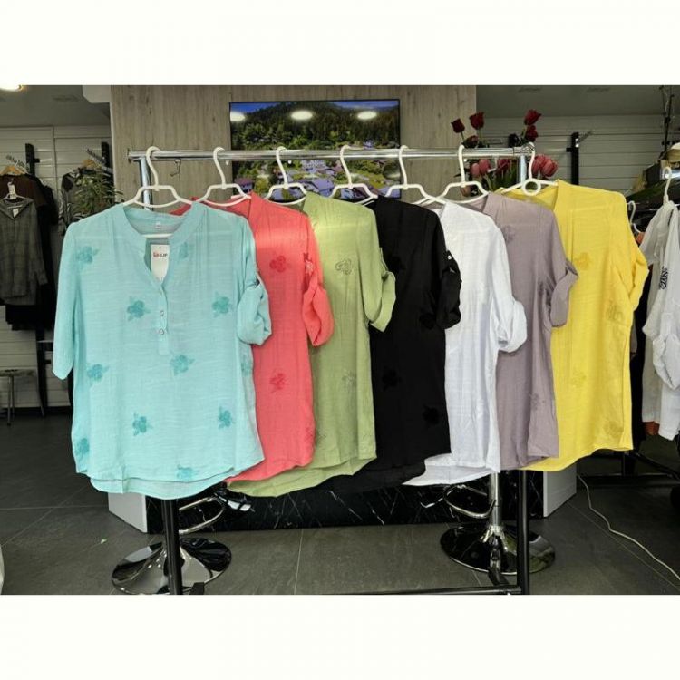 Купить Блузка JJF 2210 yellow на obuv-plus.com.ua