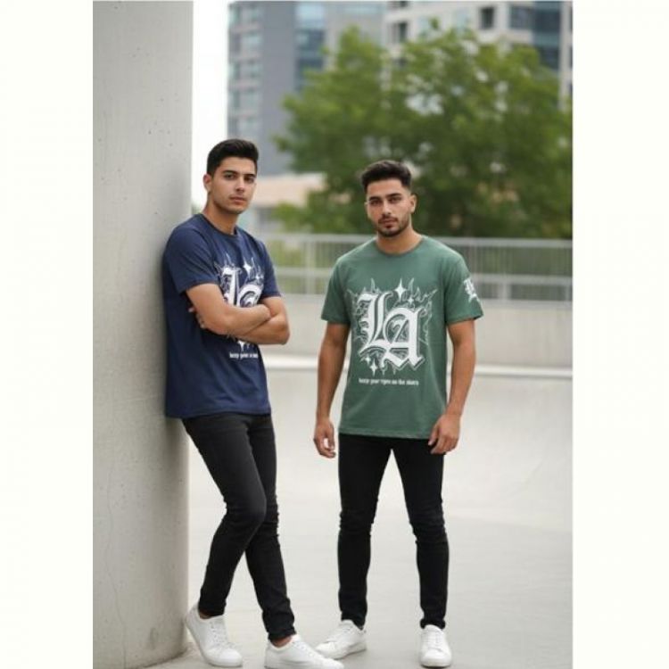 Купить Футболка Style M.Clothes SM93 green на obuv-plus.com.ua