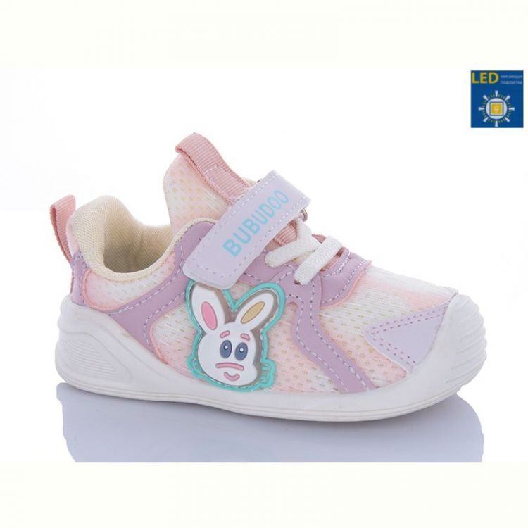 Купить Кроссовки Comfort-baby 802-1 рожевий LED (16-20) на obuv-plus.com.ua