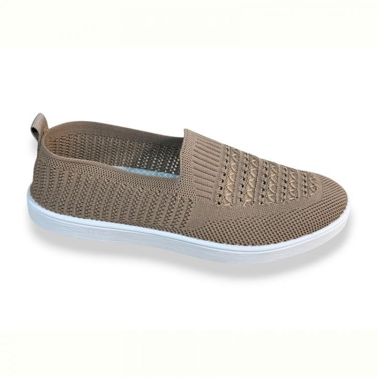 Купить Слипоны Floare F06-020 коричневий на obuv-plus.com.ua
