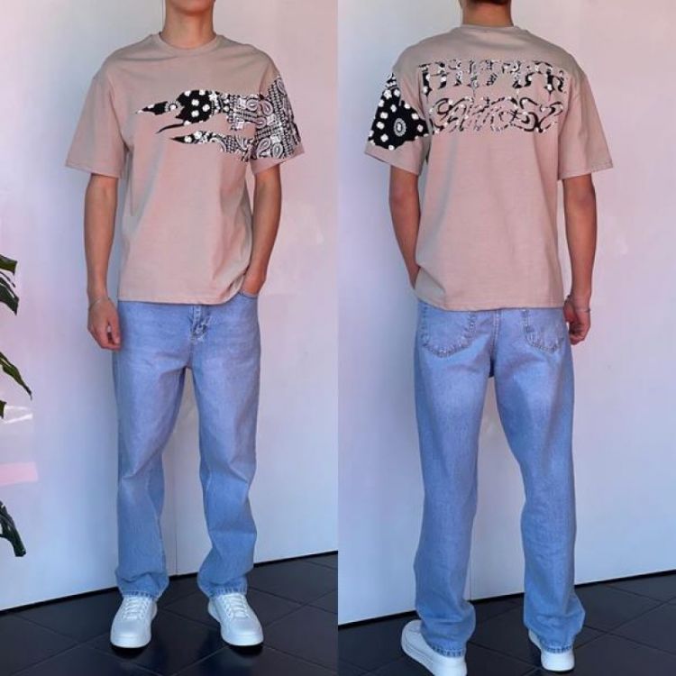 Купить Футболка i8denim 2247 beige на obuv-plus.com.ua