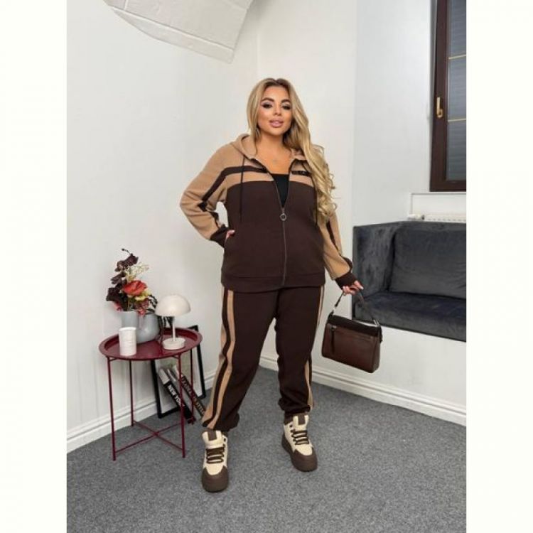 Купить Костюм спорт Seven Zikina 1347 brown на obuv-plus.com.ua