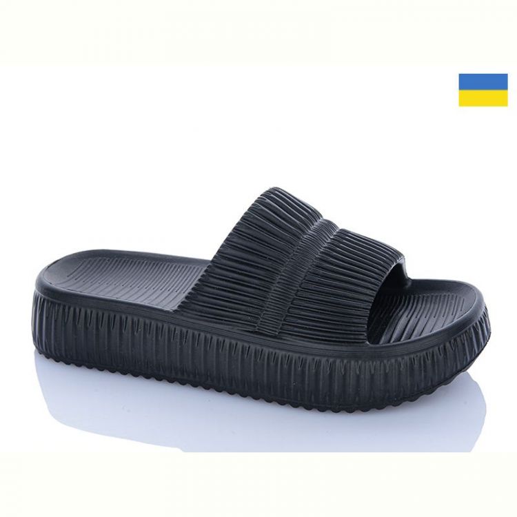 Купить Шлепанцы Gipanis DS-79 чорний на obuv-plus.com.ua