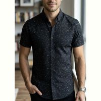 Купить Рубашка Mary Poppins 7525 black на obuv-plus.com.ua
