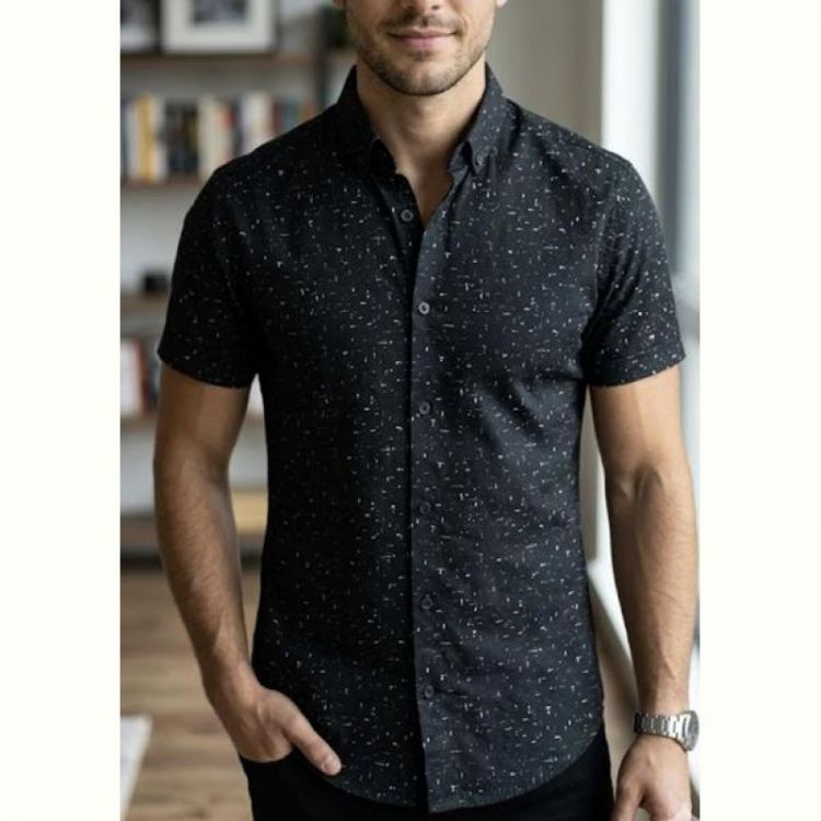 Купить Рубашка Mary Poppins 7525 black на obuv-plus.com.ua