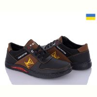 Купить Кроссовки Paolla KP27LV чорний-рудий на obuv-plus.com.ua