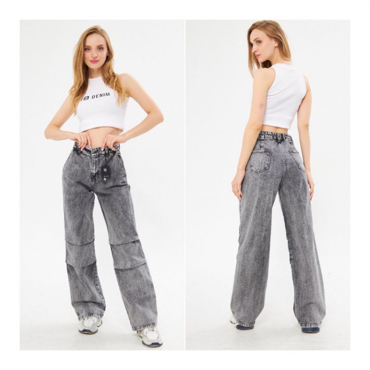 Купить Джинсы i8denim Women 51637 grey на obuv-plus.com.ua
