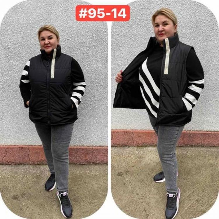 Купить Жилетка Romeo life 95-14 black на obuv-plus.com.ua