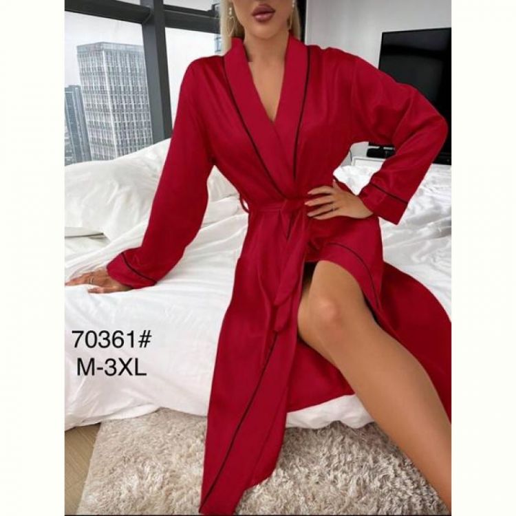 Купить Халат Fili Wear 70361 red на obuv-plus.com.ua