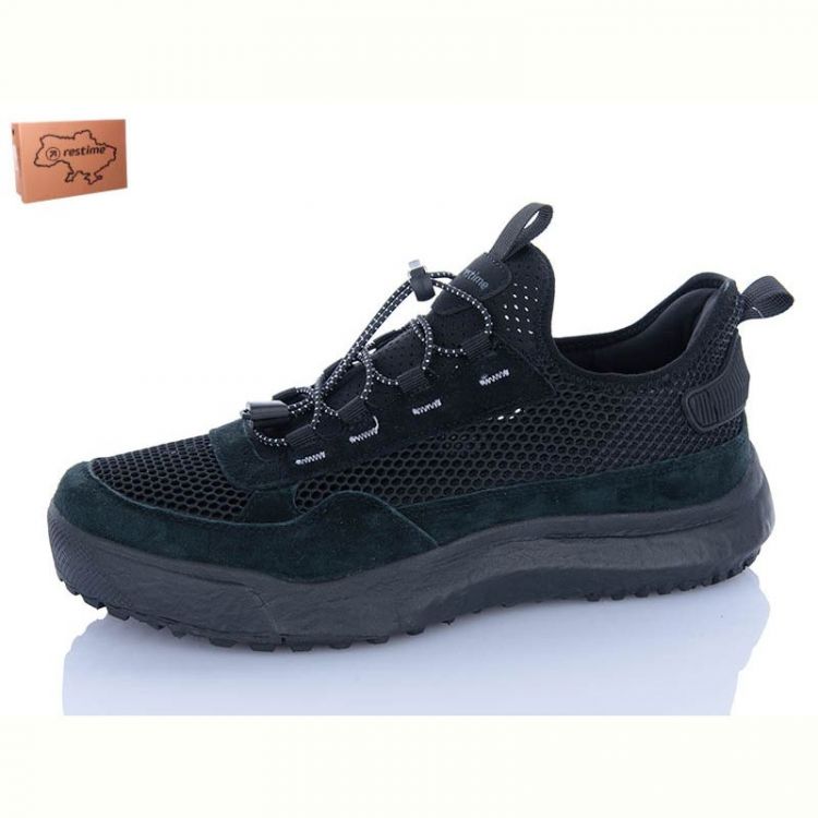Купить Кроссовки Restime KML26802 black на obuv-plus.com.ua