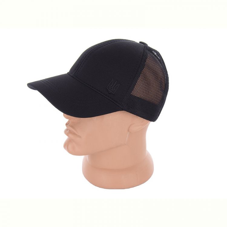 Купить Кепка Viola KF06 тризуб black на obuv-plus.com.ua