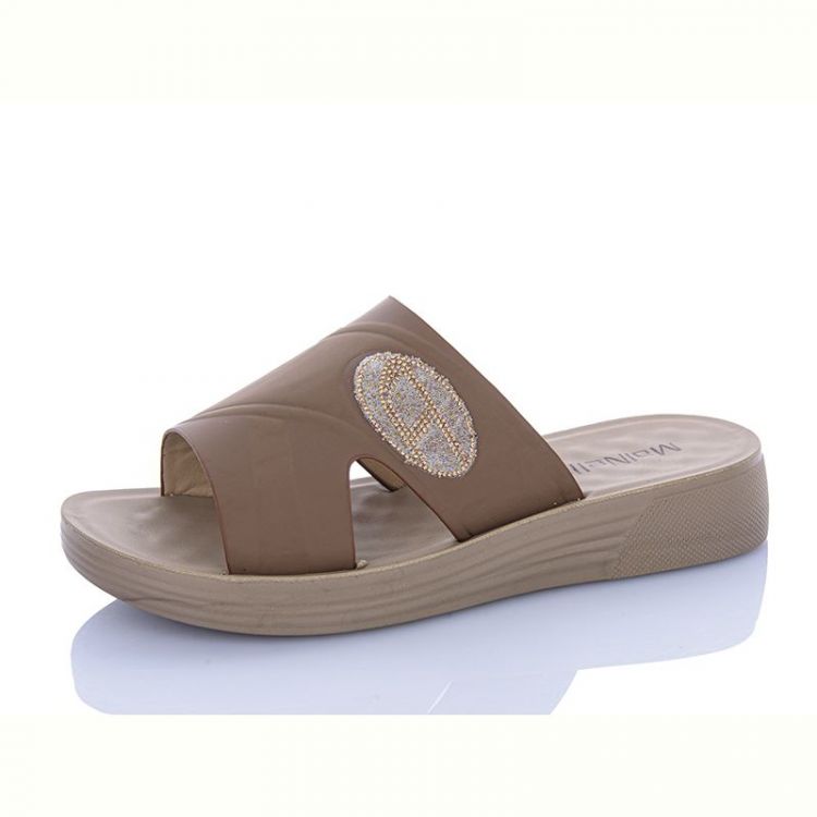 Купить Шлепанцы Mainelin 2598 brown на obuv-plus.com.ua