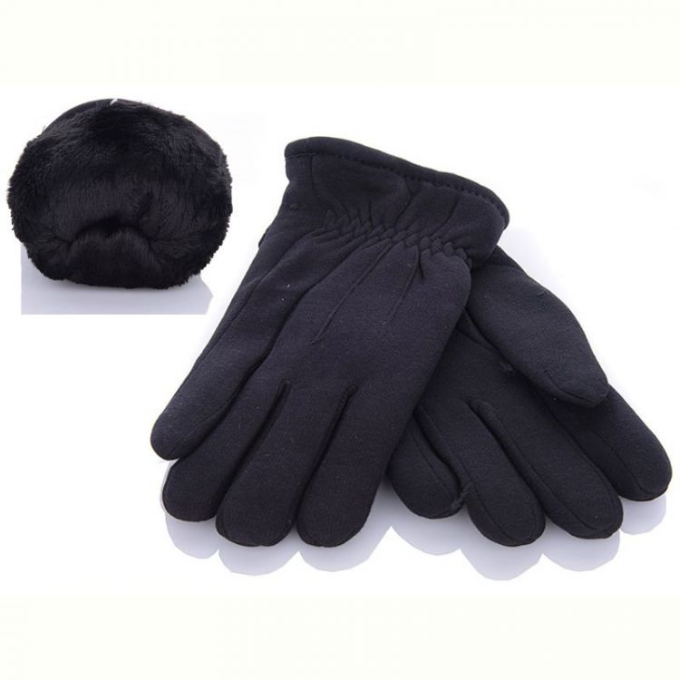 Купить Перчатки Anjela A768 black трикотаж мех на obuv-plus.com.ua