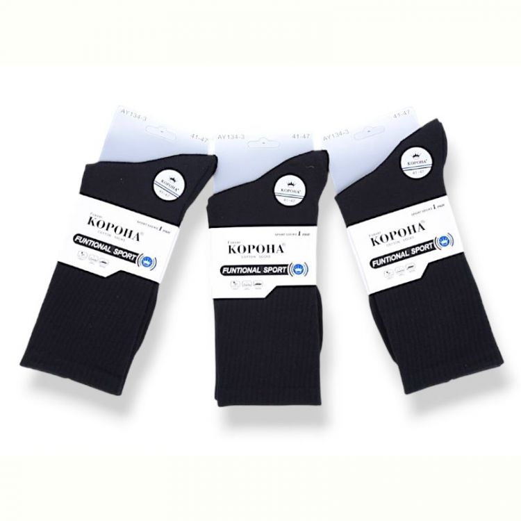 Купить Носки Jelzin AY134-3 black на obuv-plus.com.ua