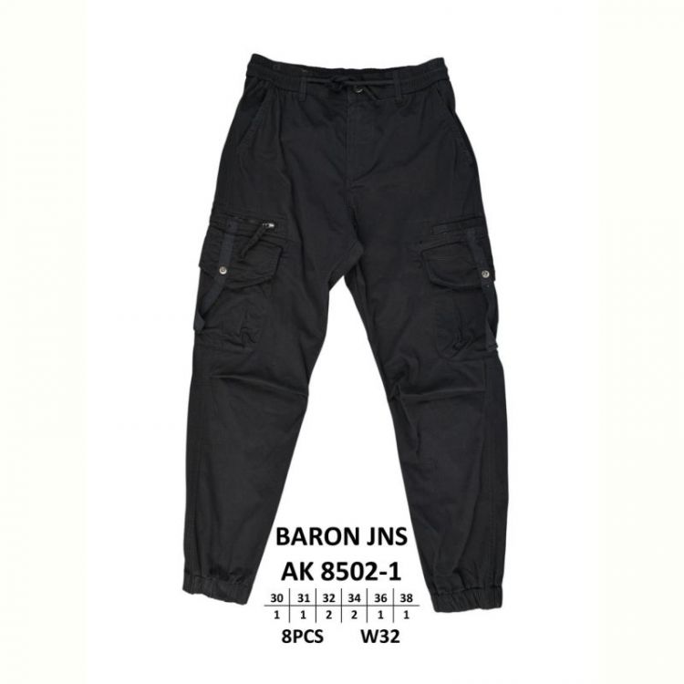 Купить Штаны God Baron AK 8502-1 black на obuv-plus.com.ua