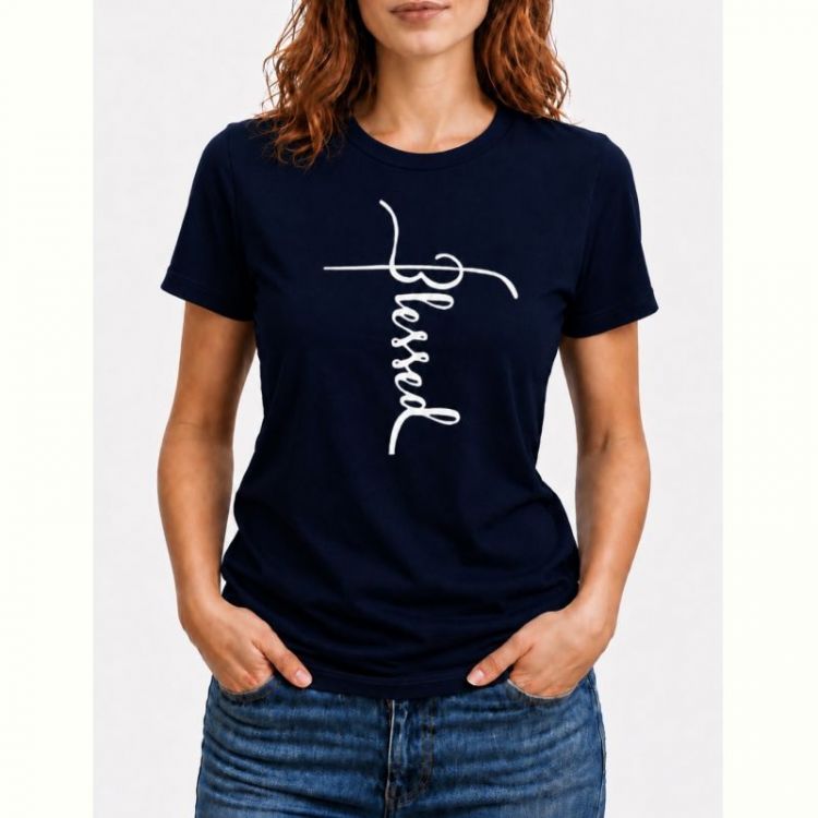 Купить Футболка ALIA AL188 navy на obuv-plus.com.ua