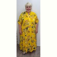 Купить Платье Romeo life RL1061 yellow на obuv-plus.com.ua
