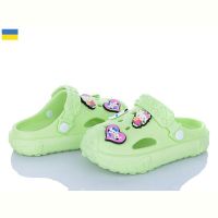Купить Кроксы Golden Lion 3001 лайм на obuv-plus.com.ua