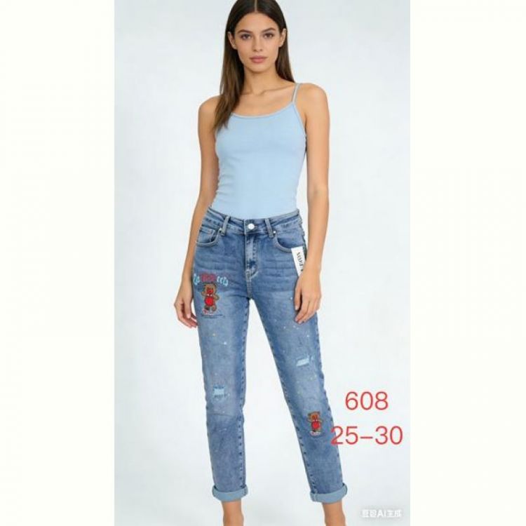 Купить Джинсы NewJeans 608 l.blue на obuv-plus.com.ua