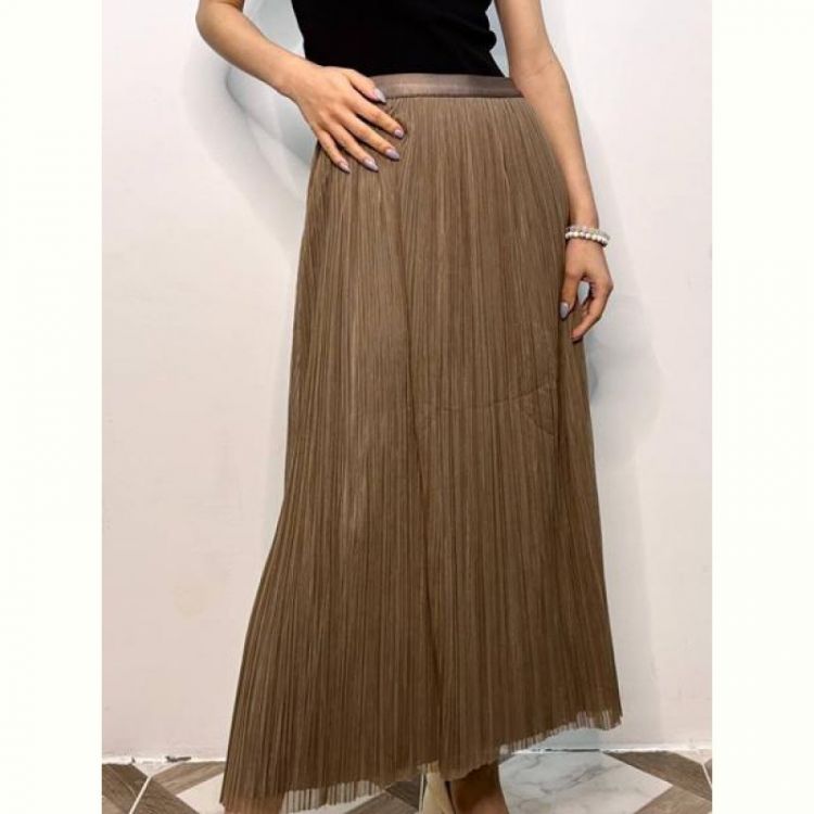 Купить Юбка Kosta 9195 l.brown на obuv-plus.com.ua