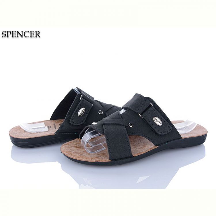 Купить Шлепанцы Spencer 2203 чорний н на obuv-plus.com.ua