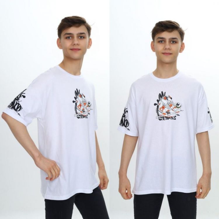 Купить Футболка MMZ M184 white на obuv-plus.com.ua