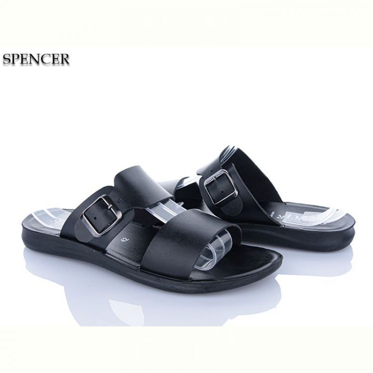 Купить Шлепанцы Spencer 10386 чорний на obuv-plus.com.ua