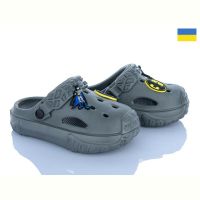 Купить Кроксы Golden Lion 1300-1 т.сірий на obuv-plus.com.ua