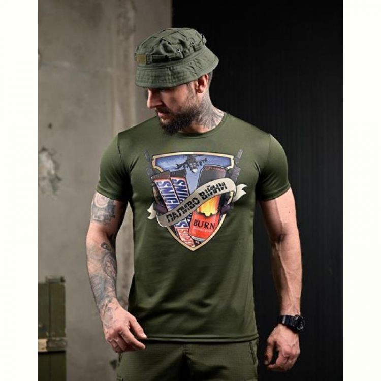 Купить Футболка Madoka 1093 green на obuv-plus.com.ua