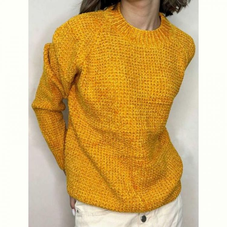 Купить Свитер Kosta 8188 yellow на obuv-plus.com.ua