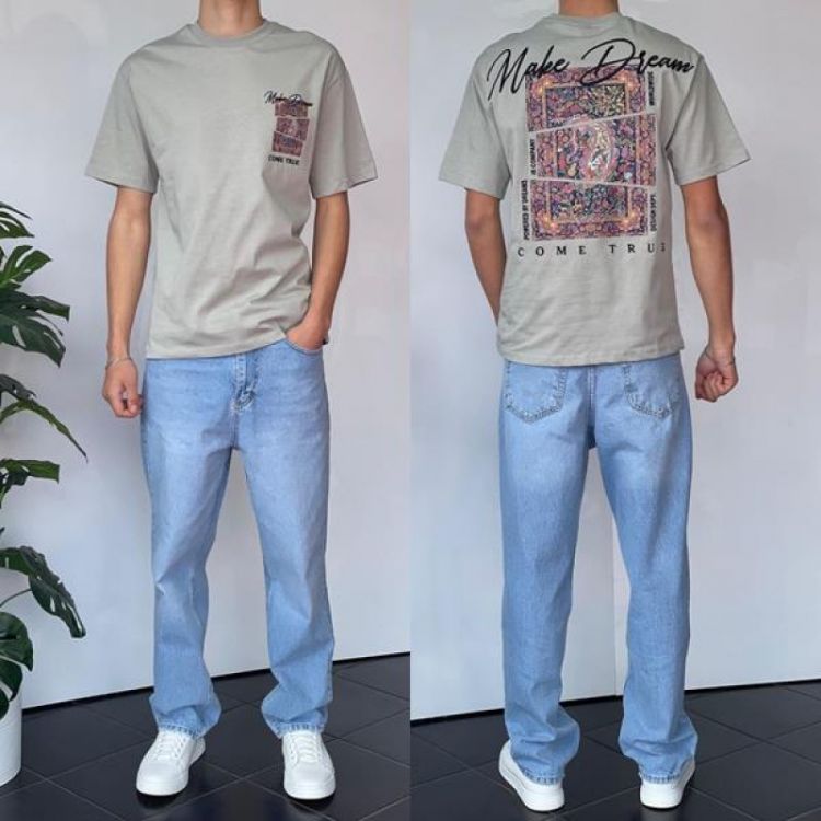 Купить Футболка i8denim 2144 grey на obuv-plus.com.ua