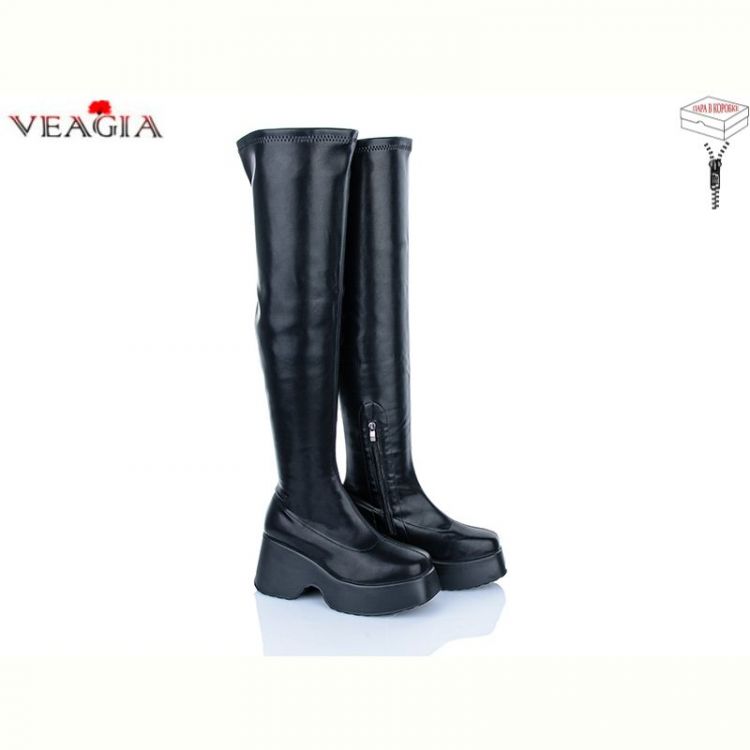 Купить Ботфорты Veagia 7T08-1 єврозима на obuv-plus.com.ua