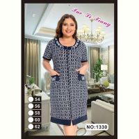 Купить Халат Anion 1330 navy-white на obuv-plus.com.ua