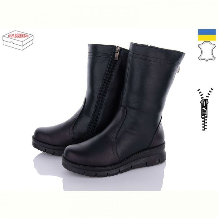 Купить Ботинки Mona Liza 732 чорний на obuv-plus.com.ua