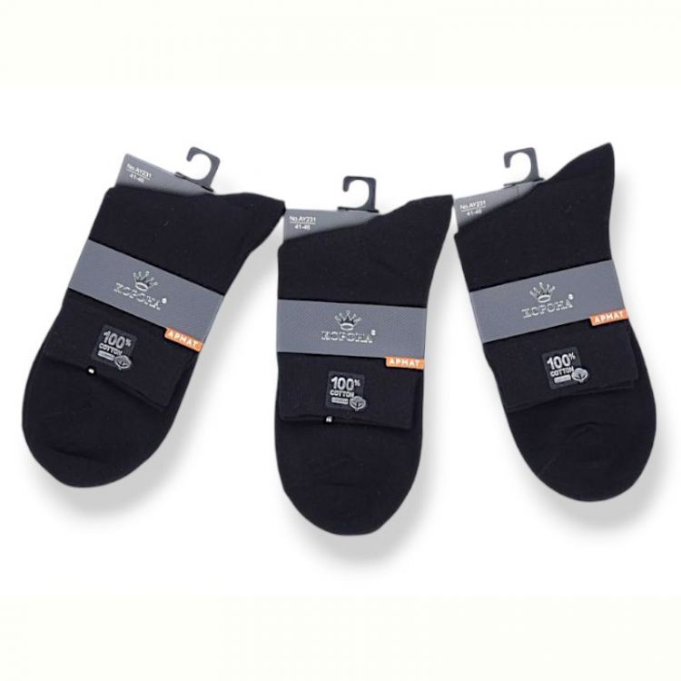 Купить Носки Jelzin AY231 black на obuv-plus.com.ua