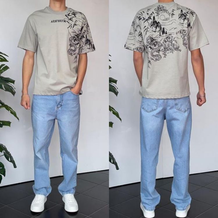 Купить Футболка i8denim 2143 grey на obuv-plus.com.ua